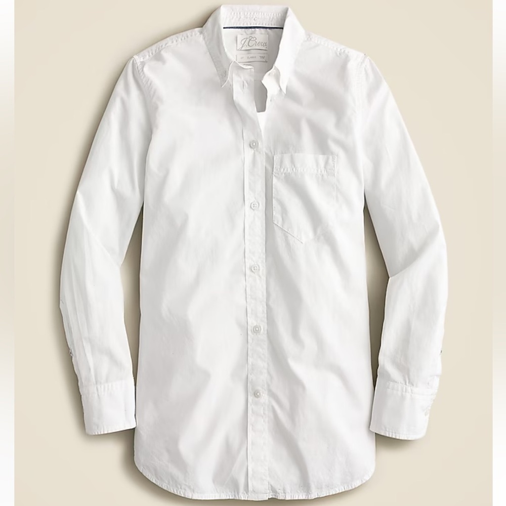 J. Crew Classic-fit Cotton Poplin Shirt